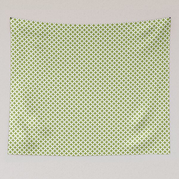 Item preview, Green Geometric Shapes Art designed and sold by Kala Design.