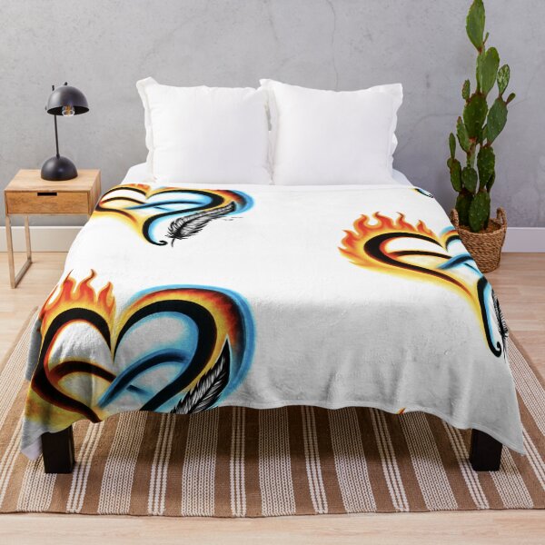 Item preview, Fire & ice infinity heart- Passion and balance design designed and sold by OOriginalOne.