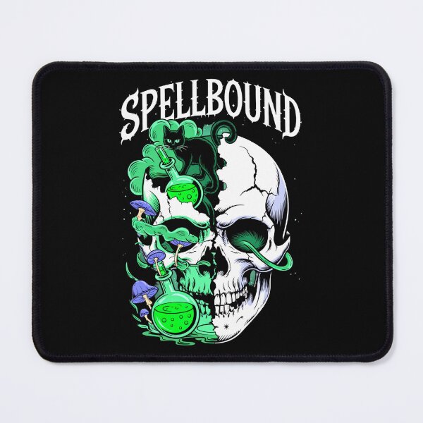 Item preview, Spellbound Skull – Creepy Mystic Halloween Potion Witchy Design designed and sold by Taans-Creation.