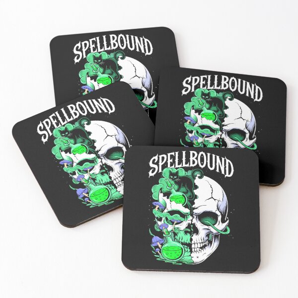 Item preview, Spellbound Skull – Creepy Mystic Halloween Potion Witchy Design designed and sold by Taans-Creation.