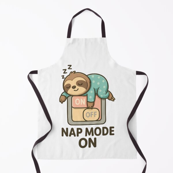 Item preview, Nap Mode On – Cute Sleeping Sloth Switch Design designed and sold by InkMalinois.