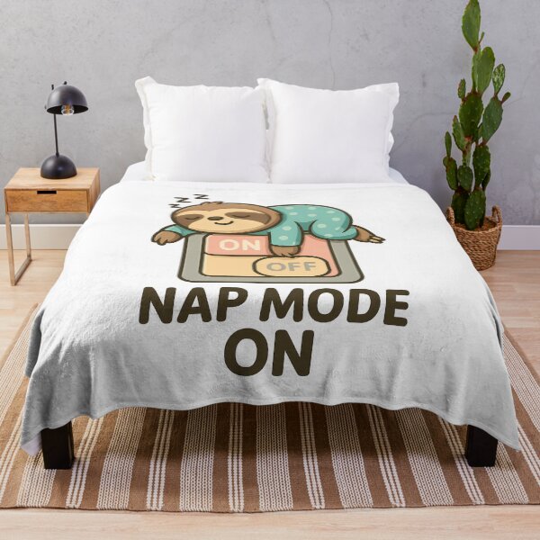 Item preview, Nap Mode On – Cute Sleeping Sloth Switch Design designed and sold by InkMalinois.