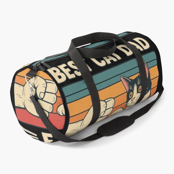Item preview, Best Cat Dad Ever Retro Fist Bump Design designed and sold by flagylART.