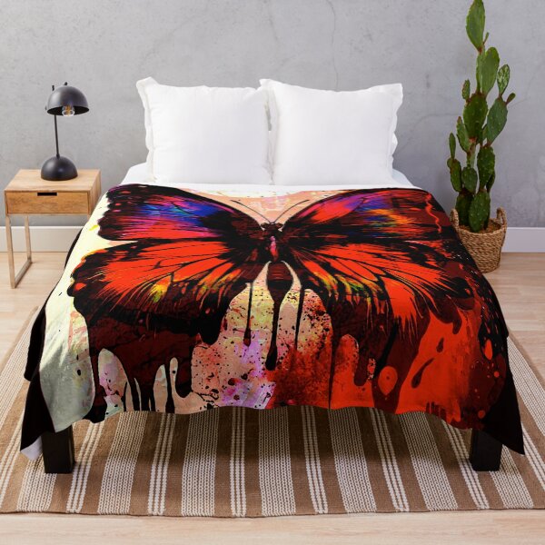 Item preview, Butterfly Red Absract designed and sold by ViaARTfactory.