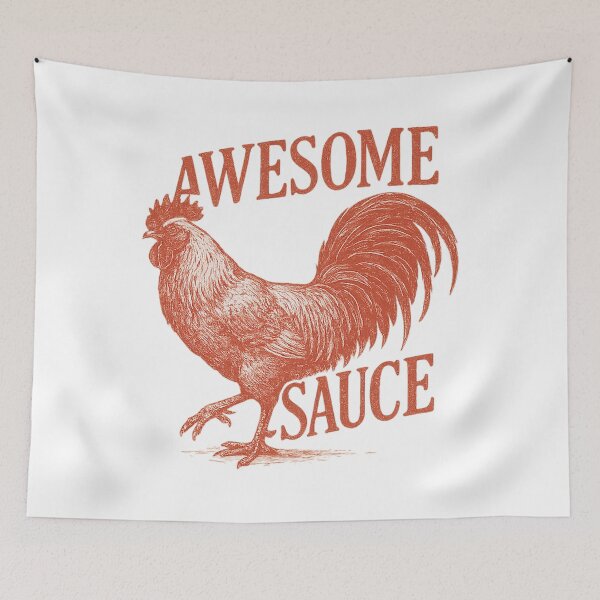 Item preview,  Awesome Sauce Rooster designed and sold by TuckOkazaki.