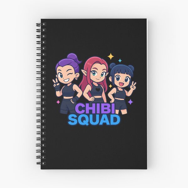 Item preview, Chibi Squad Black Outfit designed and sold by SkyFusion5.