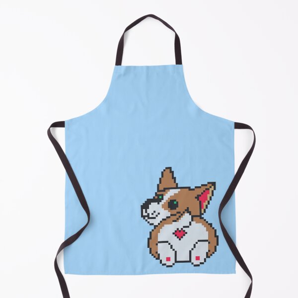 Item preview, Cute Pixel Art Corgi with Heart designed and sold by AdrianaOliveira.