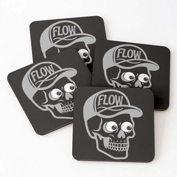 Item preview, Flow Skull — Shifting Sense of Time designed and sold by Tadeusz1.