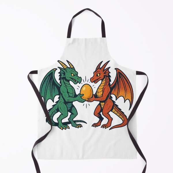 Item preview, RetroComics Dragons Holding Golden Egg | Fantasy Comic Style Dragon Art | VLF designed and sold by VitalLifeForce.