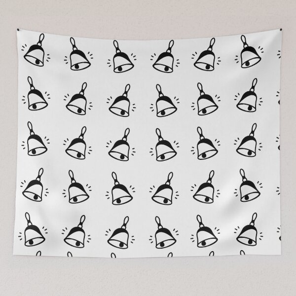 Item preview, Handbell Pattern Minimalist Bell Ringer Music Design designed and sold by DesignDazzles.