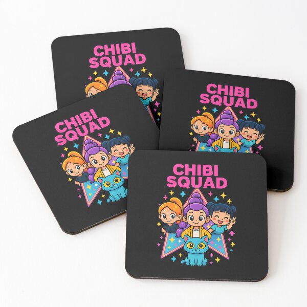 Item preview, Chibi Squad with Cat designed and sold by SkyFusion5.