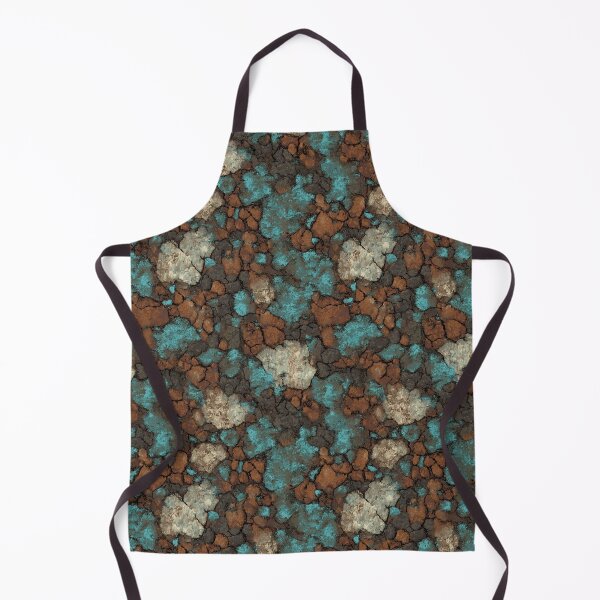 Item preview, Turquoise and Rust Mineral Rock designed and sold by Piotrek0001.