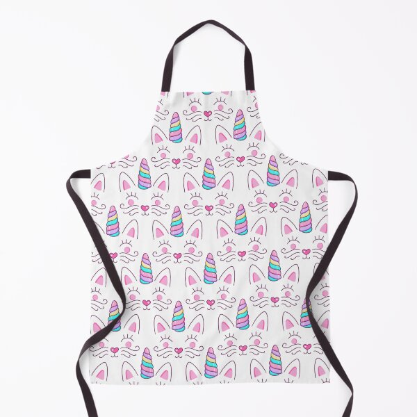 Item preview, Cute Unicorn Cats Face Pattern designed and sold by Farissa Designs.