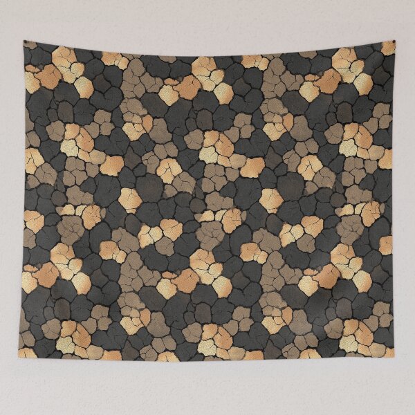 Item preview, Colorful Abstract Stone Wall designed and sold by Piotrek0001.