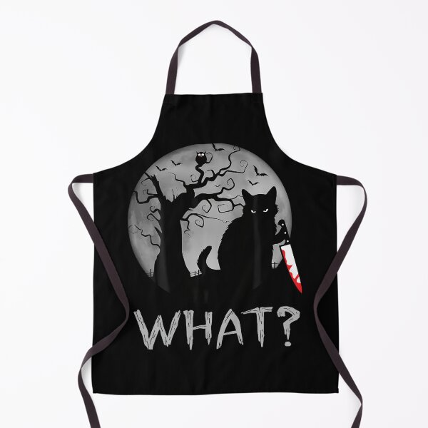 Item preview, Cat What Murderous Black Cat With Knife Costume Halloween designed and sold by WalickiTwish.