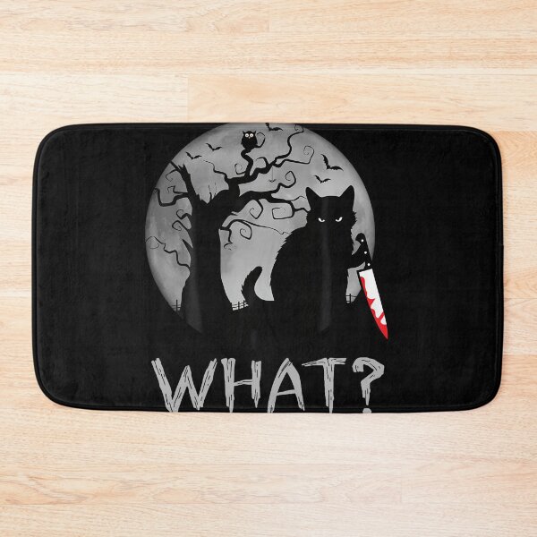 Item preview, Cat What Murderous Black Cat With Knife Costume Halloween designed and sold by WalickiTwish.