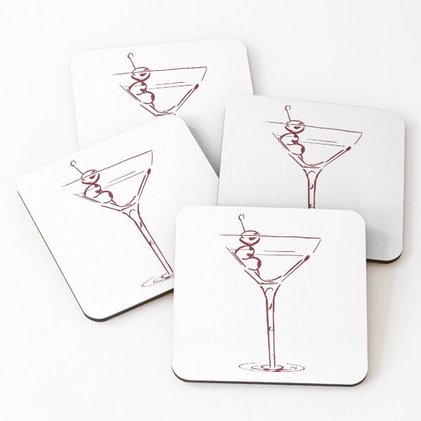 Item preview, Dirty Martini Red Design designed and sold by TaxisAndTequila.