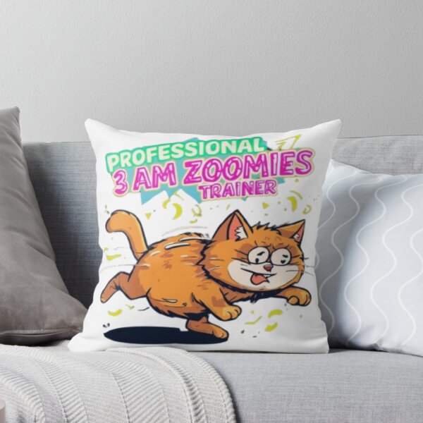 Item preview, Professional 3 AM Zoomies Trainer T-Shirt — Funny Cat Owner Gift designed and sold by UltimatePetZone.