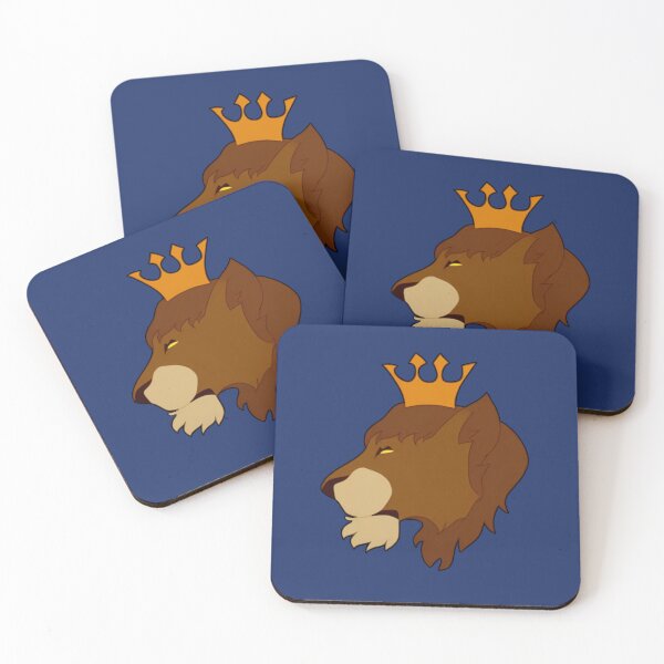 Item preview, Majestic Lion King with Crown designed and sold by AdrianaOliveira.