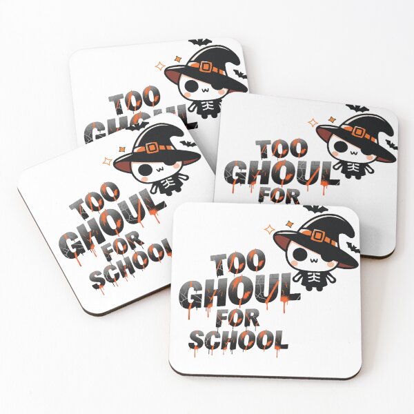 Item preview, Too Ghoul for School Spooky Cute Halloween Design designed and sold by Happyfreedom.