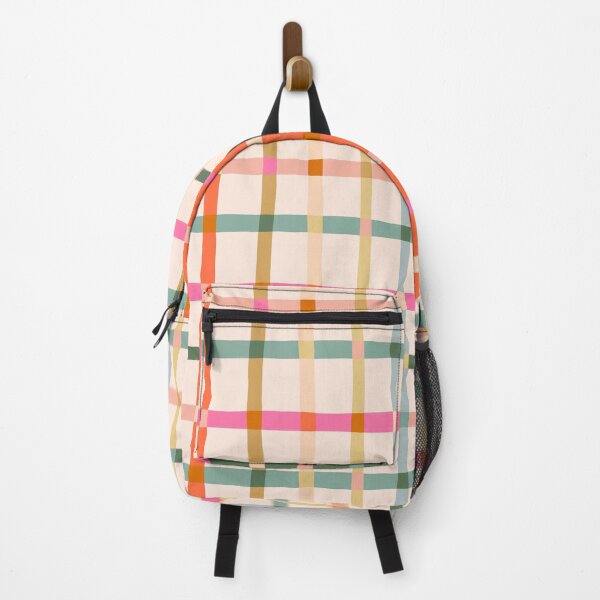 Item preview, Colourful window pane check gingham designed and sold by SaryandSaff.