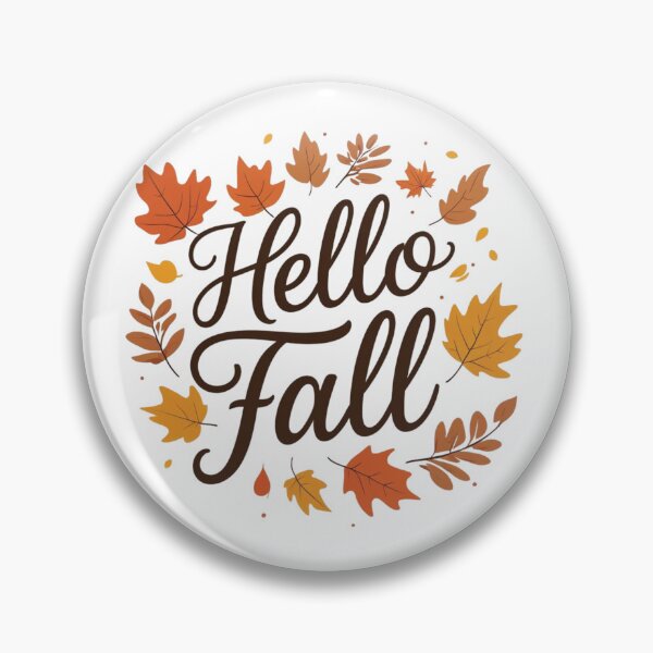 Item preview, Minimal Hello Fall Autumn Typography | Cozy Seasonal Design designed and sold by NiDoya.