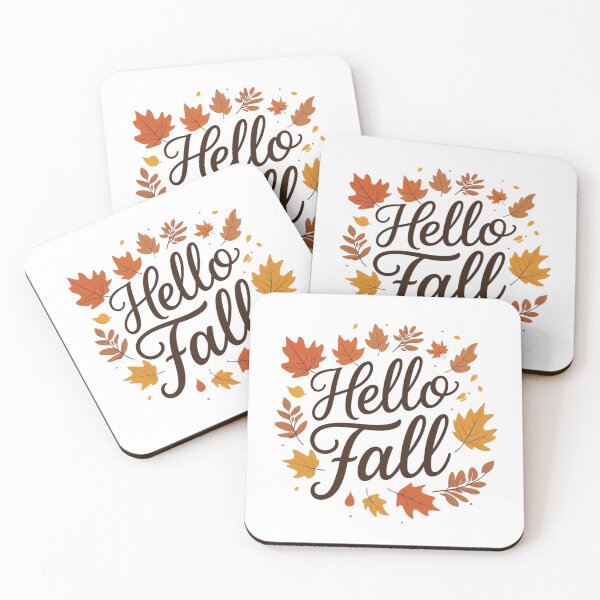 Item preview, Minimal Hello Fall Autumn Typography | Cozy Seasonal Design designed and sold by NiDoya.