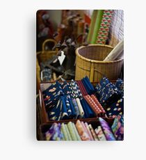Japanese Materials Canvas Print
