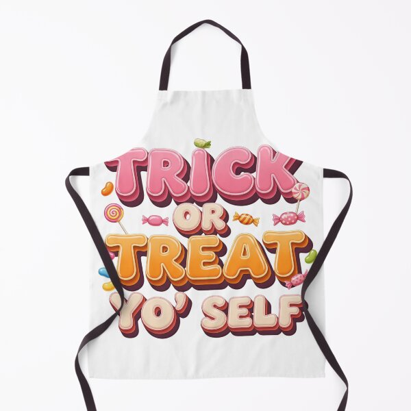 Item preview, Trick or Treat Yo' Self Halloween Candy Design designed and sold by Happyfreedom.