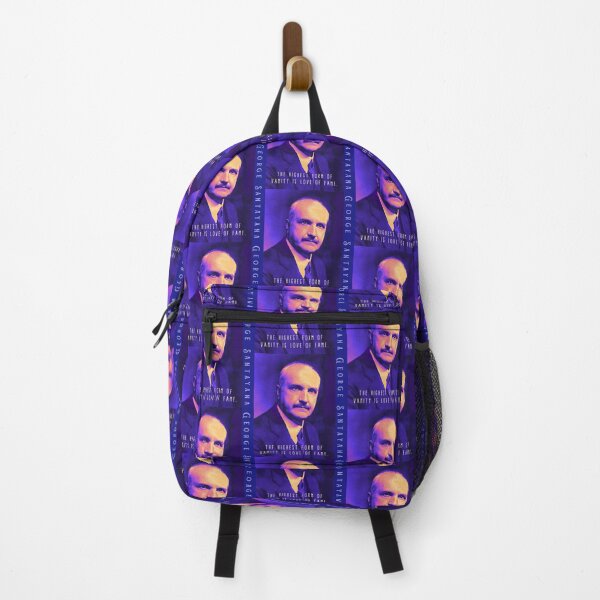 Item preview, George Santayana quote: The highest form of vanity is love of fame. designed and sold by artbleed.