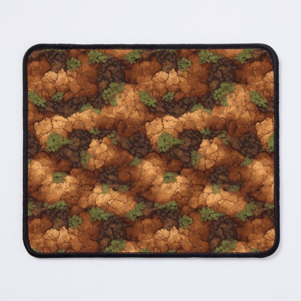 Item preview, Resilient green plant growth on cracked earth pattern designed and sold by Piotrek0001.