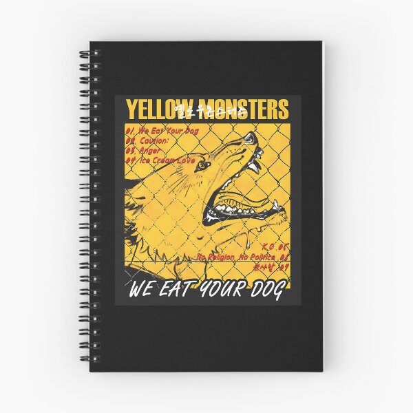 Item preview, Yellow Monsters We Eat Your Dog 292 designed and sold by GerarWehner.