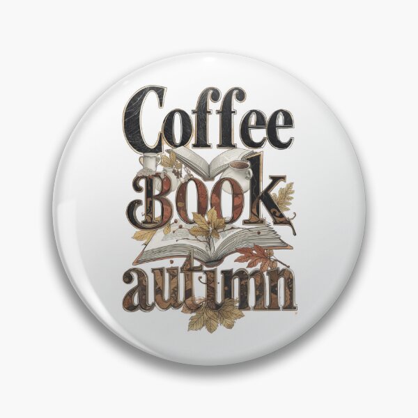Item preview, Minimal Coffee Book Autumn Design | Cozy Fall Reading Aesthetic designed and sold by NiDoya.