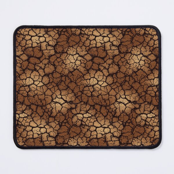 Item preview, Metallic deep bronze cracked earth seamless grunge texture designed and sold by Piotrek0001.
