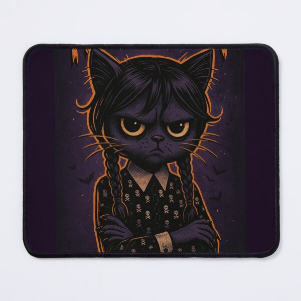 Item preview, Grumpy Cat Wednesday Halloween designed and sold by AyraShoppe.