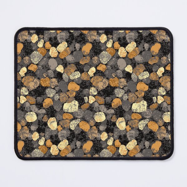 Item preview, Modern terrazzo pattern with pebbles in grey shades designed and sold by Piotrek0001.