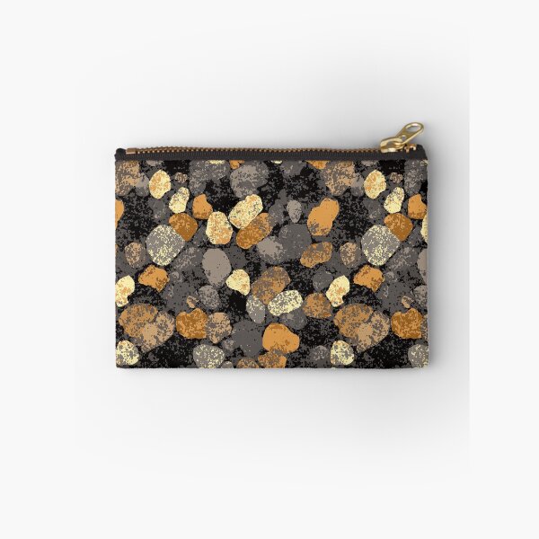 Item preview, Modern terrazzo pattern with pebbles in grey shades designed and sold by Piotrek0001.
