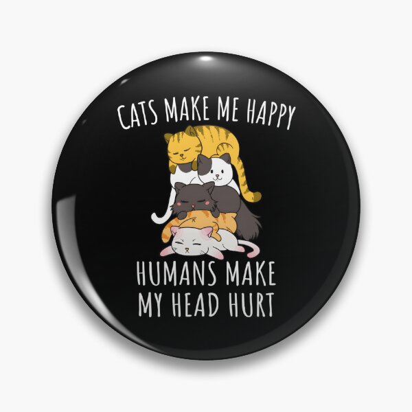 Item preview, Cats Make Me Happy Hus Make My Head Hurt designed and sold by neyvrvdpez49.