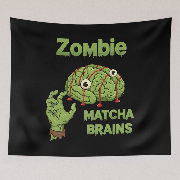 Item preview, Zombie Matcha Brains designed and sold by justyna-s28.