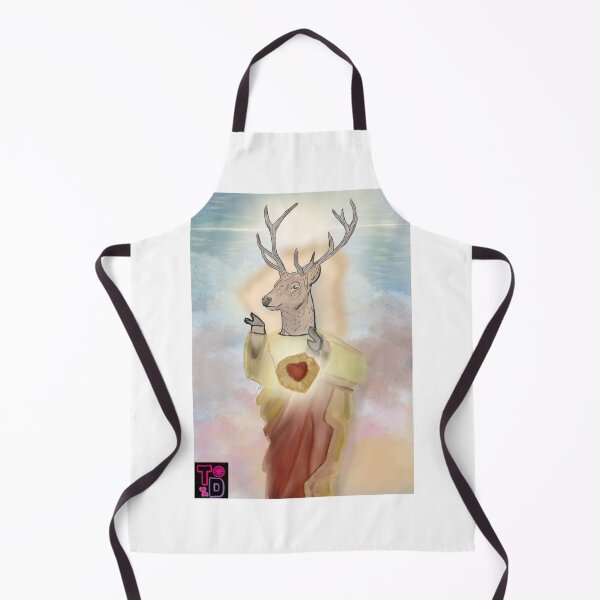 Item preview, Deer Jesus. designed and sold by Twisted Doodles.