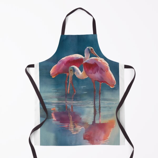 Item preview, 2 Pink Roseate Spoonbills designed and sold by laurashawart.