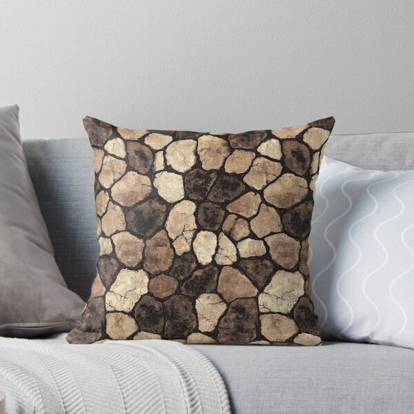 Item preview, A natural and timeless stone wall texture in warm, earthy tones. designed and sold by Piotrek0001.