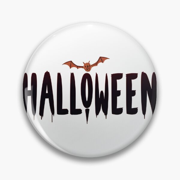 Item preview, Batwing Halloween Typography designed and sold by Dream Bloom Gallery.