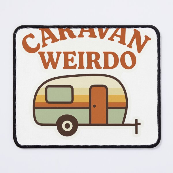 Item preview, Caravan Weirdo – Retro Caravan Design designed and sold by Harprints.Studio.