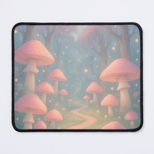 Artikelvorschau, Zauberhafter Pilz Vertikale Kunst | Magischer Cottagecore Fantasy Druck | Wunderlicher Wald Surreales Ästhetisches Design entworfen und verkauft von ShopAyejaeys.