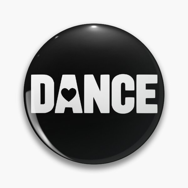 Item preview, Dance Typography – Minimalist White Lettering Design designed and sold by AMwear.