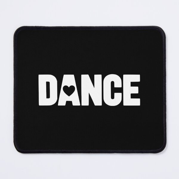 Item preview, Dance Typography – Minimalist White Lettering Design designed and sold by AMwear.