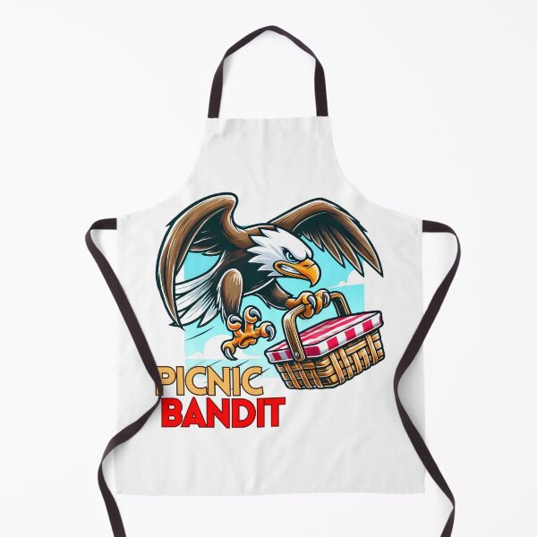 Artikelvorschau, Picnic Bandit – Lustige Adlerparodie entworfen und verkauft von NatureStyle555.