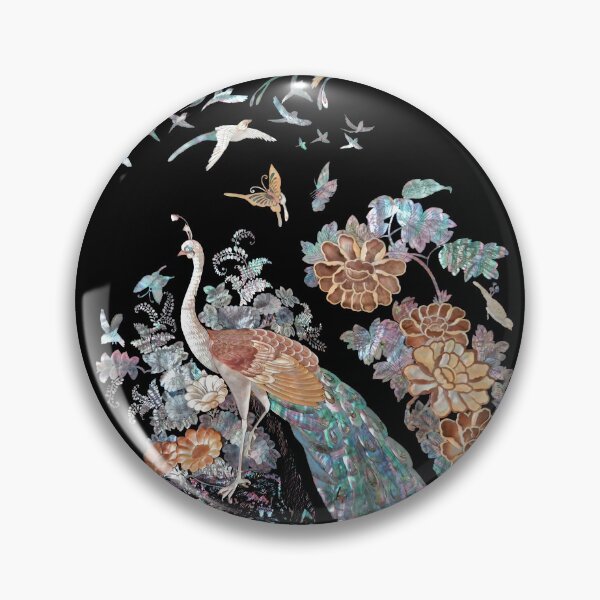 Item preview, Phoenix, Mother of pearl design art design, Korean traditional Art designed and sold by Yuza Art.