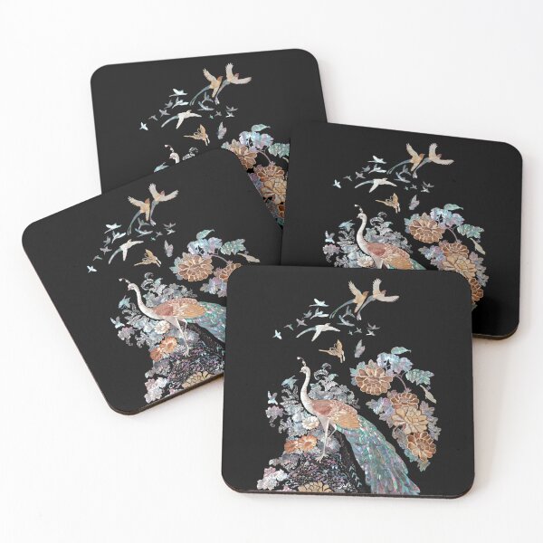 Item preview, Phoenix, Mother of pearl design art design, Korean traditional Art designed and sold by Yuza Art.